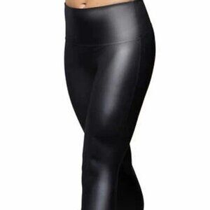 Jane And Bleecker Ladies’ Faux Leather Legging, Black, Size S